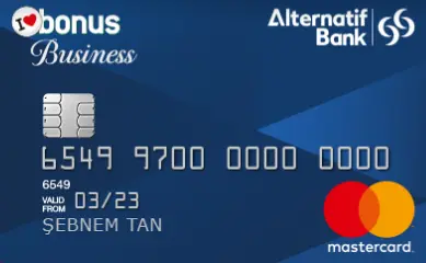 Bonus Business kart görseli